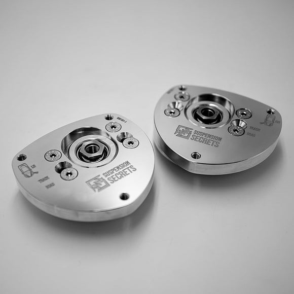 Suspension Secrets MQB Adjustable Camber Plates - VAG - MODE Auto Concepts