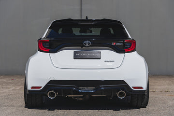 MODE Design Catback Exhaust System Valved inc. Front Pipe w. Stainless Tips for Toyota GR Yaris (Gen 1) 1.6 G16E - XP210 GZEA14 (2020-2024) - 0