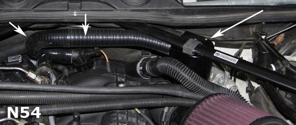 Burger 2012249587827 image 4 of 7: BMS Oil Catch Can N54 535i BMW E60/E61