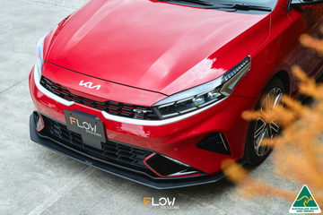 FLOW Designs  Cerato GT Facelift Front Lip Splitter & Mounting Brace - MODE Auto Concepts