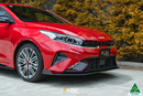 FLOW Designs  Cerato GT Facelift Front Lip Splitter Winglets (Pair) - MODE Auto Concepts
