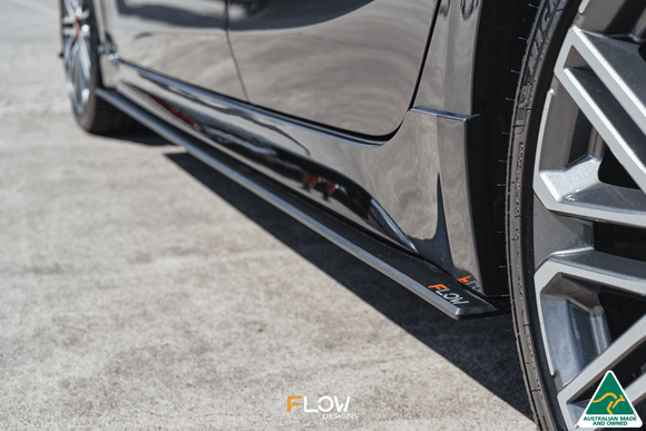 FLOW Designs  Cerato GT FL Side Skirt Splitters (Pair) - MODE Auto Concepts