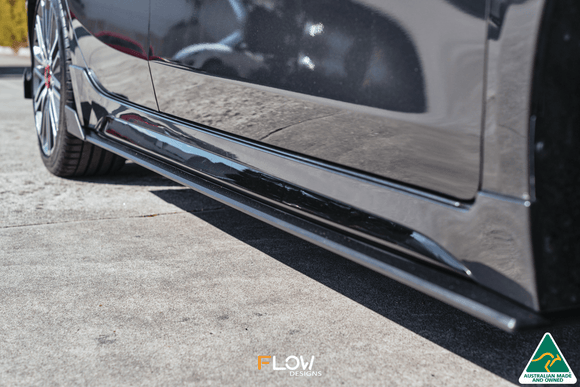 FLOW Designs  Cerato GT FL Side Skirt Splitter Winglets (Pair) - MODE Auto Concepts