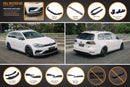 FLOW Designs  MK7.5 Golf R Wagon Full Lip Splitter Set - MODE Auto Concepts