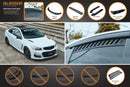 FLOW Designs  VF Commodore S2 Sedan Full Lip Splitter Set - MODE Auto Concepts