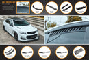 FLOW Designs  VF Commodore S2 Sedan Full Lip Splitter Set - MODE Auto Concepts