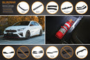 FLOW Designs  Cerato GT Sedan PFL Full Lip Splitter Set - MODE Auto Concepts