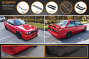 FLOW Designs  E30 M-Tech 2 Full Lip Splitter Set - MODE Auto Concepts