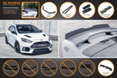 FLOW Designs  MK3 Focus RS Full Lip Splitter Set - MODE Auto Concepts