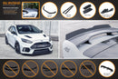 FLOW Designs  MK3 Focus RS Full Lip Splitter Set - MODE Auto Concepts