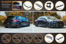 FLOW Designs  Scirocco R PFL V3 Full Lip Splitter Set - MODE Auto Concepts