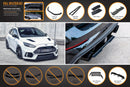 FLOW Designs  MK3 Focus RS Full Lip Splitter Set - MODE Auto Concepts