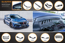 FLOW Designs  FK8 Civic Type R Full Lip Splitter Set - MODE Auto Concepts