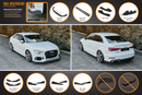FLOW Designs  RS3 8V Sedan Facelift Full Lip Splitter Set - MODE Auto Concepts