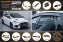 FLOW Designs  MK3 Focus RS Full Lip Splitter Set - MODE Auto Concepts