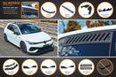 FLOW Designs  MK8 Golf R Full Lip Splitter Set - MODE Auto Concepts