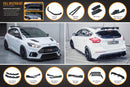 FLOW Designs  MK3 Focus RS Full Lip Splitter Set - MODE Auto Concepts