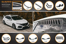 FLOW Designs  FK4/FK7 Civic RS Hatch PFL Full Lip Splitter Set - MODE Auto Concepts
