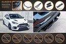 FLOW Designs  MK3 Focus RS Full Lip Splitter Set - MODE Auto Concepts