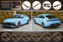 FLOW Designs  CN7 Elantra N Sedan 2021 Full Lip Splitter Set - MODE Auto Concepts