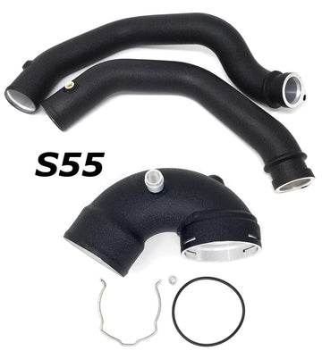 Burger 1733029986419 image 1 of 4: BMS M3/M4 S55 Aluminum Replacement Upgraded Charge Pipes