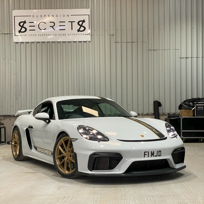 Ohlins TTX Coilovers - Porsche 981 Cayman GT4