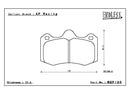 Endless Brake Pad Set RCP100 MX72-2