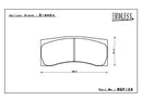Endless Brake Pad Set RCP108 PC35 17.5mm-2