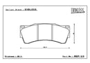 Endless Brake Pad Set RCP123 W003-2