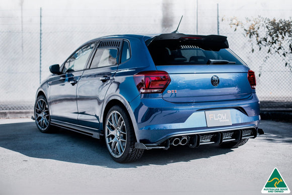 FLOW Designs  AW Polo GTI Flow-Lock Rear Diffuser - MODE Auto Concepts