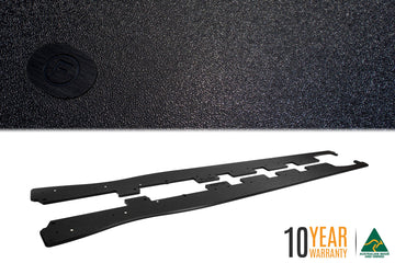 FLOW Designs  ZD8 BRZ STI Side Skirt Splitters (TEXTURED: Pair) - MODE Auto Concepts