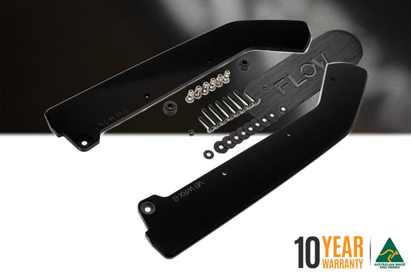 FLOW Designs  VB WRX Rear Spats (GLOSS; Pair) - MODE Auto Concepts