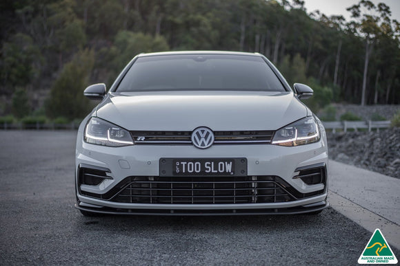 FLOW Designs  MK7.5 Golf R Front Lip Splitter - MODE Auto Concepts
