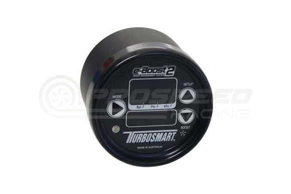 Turbosmart e-Boost2 120psi Electronic 3 Port Boost Controller Gauge 60mm Black Face/Bezel Sleeper - MODE Auto Concepts