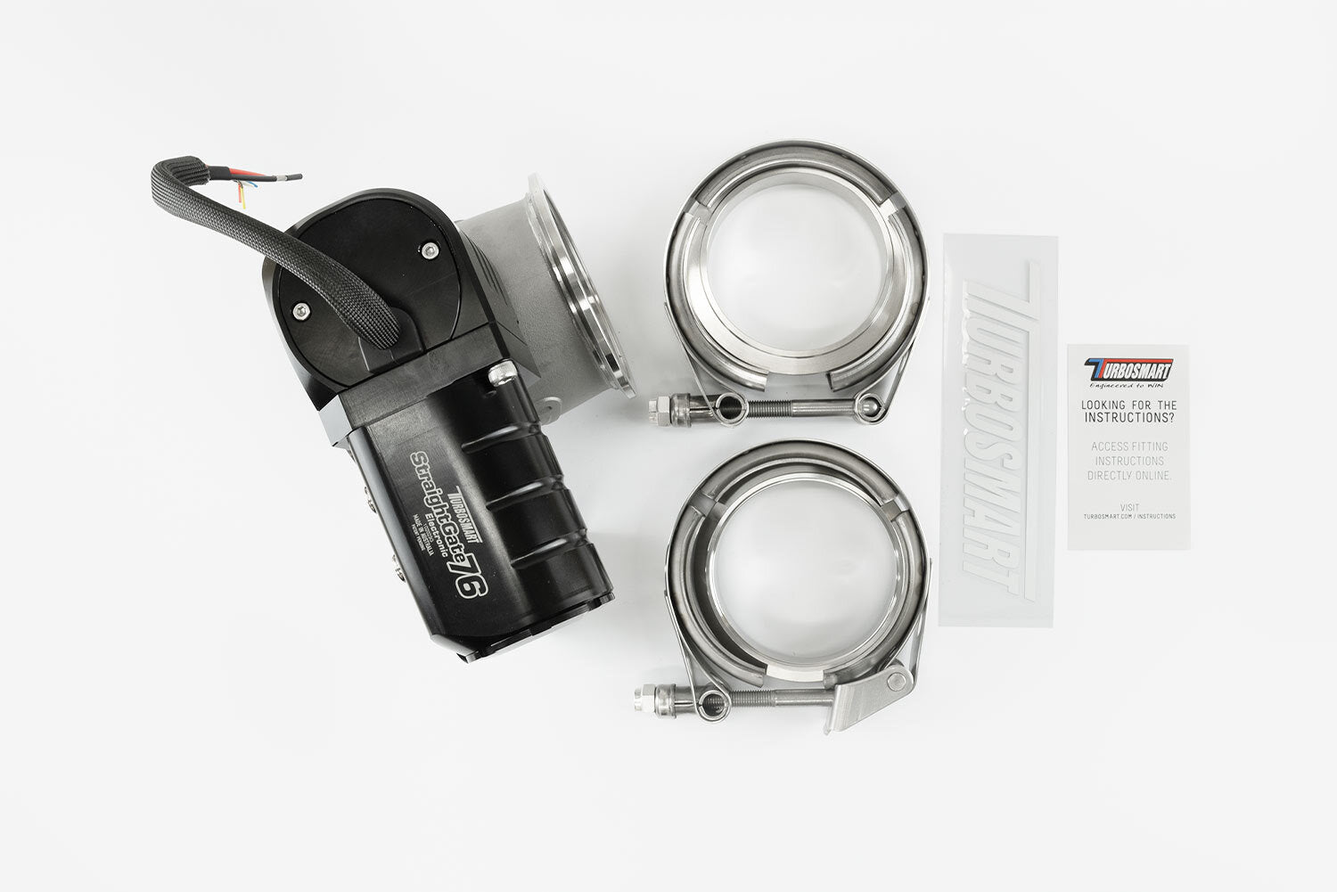 Turbosmart eSG76 Electronic StraightGate76 External Wastegate Black - MODE Auto Concepts