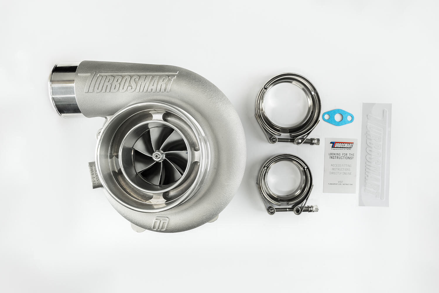 Turbosmart TS-1 Turbocharger 6466 Oil Cooled - V-Band 0.82A/R External Wastegate - MODE Auto Concepts
