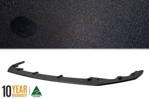 FLOW Designs  Corolla GR Chassis Mounted Front Lip Splitter (TEXTURED) - MODE Auto Concepts