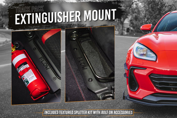 FLOW Designs  ZD8 BRZ Full Lip Splitter Set (TEXTURED BLACK) - MODE Auto Concepts