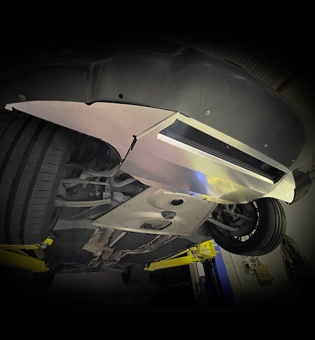 E9X M3 Aluminium Belly Pan - 0