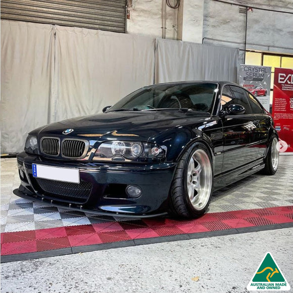 FLOW Designs  BMW E46 M3 Front Splitter v2 - MODE Auto Concepts