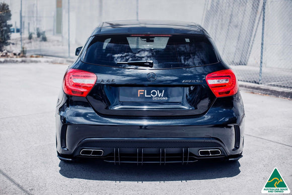 A45 AMG W176 (PFL) Flow-Lock Rear Diffuser - MODE Auto Concepts