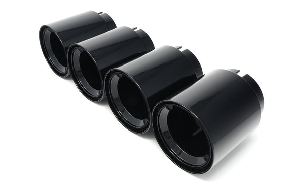 Burger 7389713170606 image 1 of 3: BMS Straight Cut Billet Exhaust Tips for F8x BMW M3/M4/M2C (set of 4)