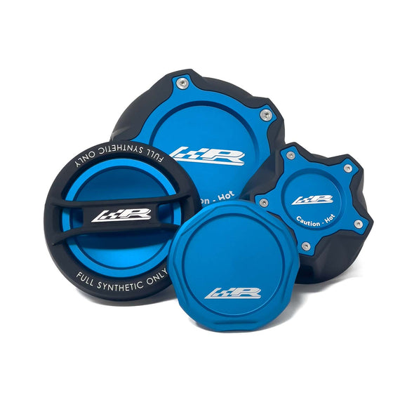 Precision Raceworks  BMW B58 / S58 Billet Engine Fluid Cap Set - MODE Auto Concepts