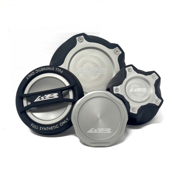 Precision Raceworks  BMW B58 / S58 Billet Engine Fluid Cap Set - MODE Auto Concepts
