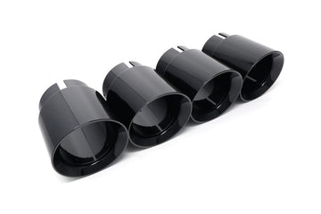Burger 4423668531315 image 1 of 2: BMS Angle Cut F90 BMW M5 Billet Exhaust Tips (set of 4)