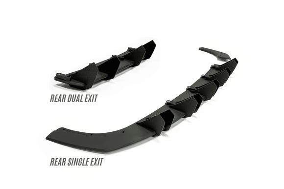 FLOW Designs  Impreza WRX/RS G3 Hatch PFL Flow-Lock Rear Diffuser - MODE Auto Concepts