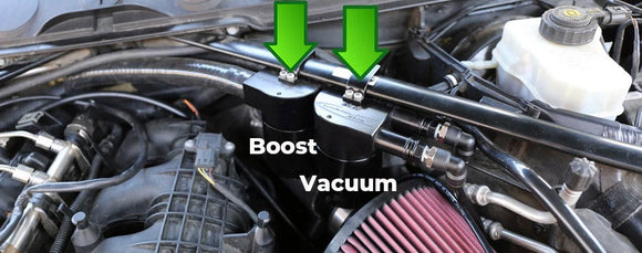 Burger 4451144302707 image 2 of 7: Dual BMS Oil Catch Can Kit for N54 BMW (Vacuum & Boost)