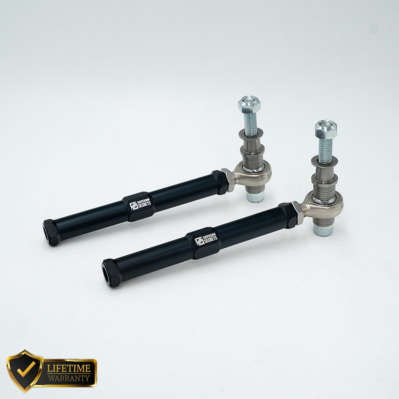 Suspension Secrets Adjustable Bump Steer Tie Rod Ends - Porsche 911 GT3 (992)
