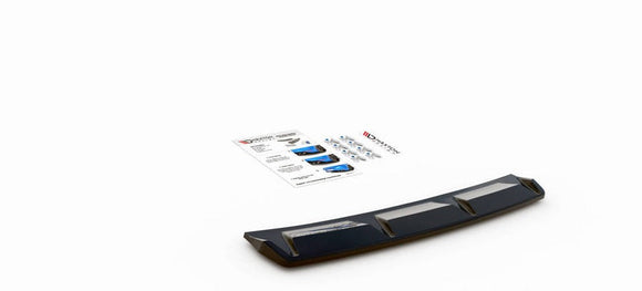 Maxton Design Central Rear Splitter Audi S3 8Y Sedan