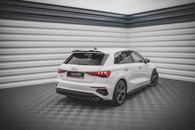 Maxton Design Central Rear Splitter Audi S3 8Y Sportback